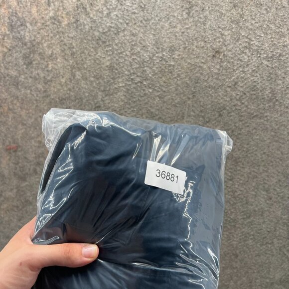 Converse One Star Jacket Womens XL Navy Utility Button Front Military Chore - Picture 10 of 10